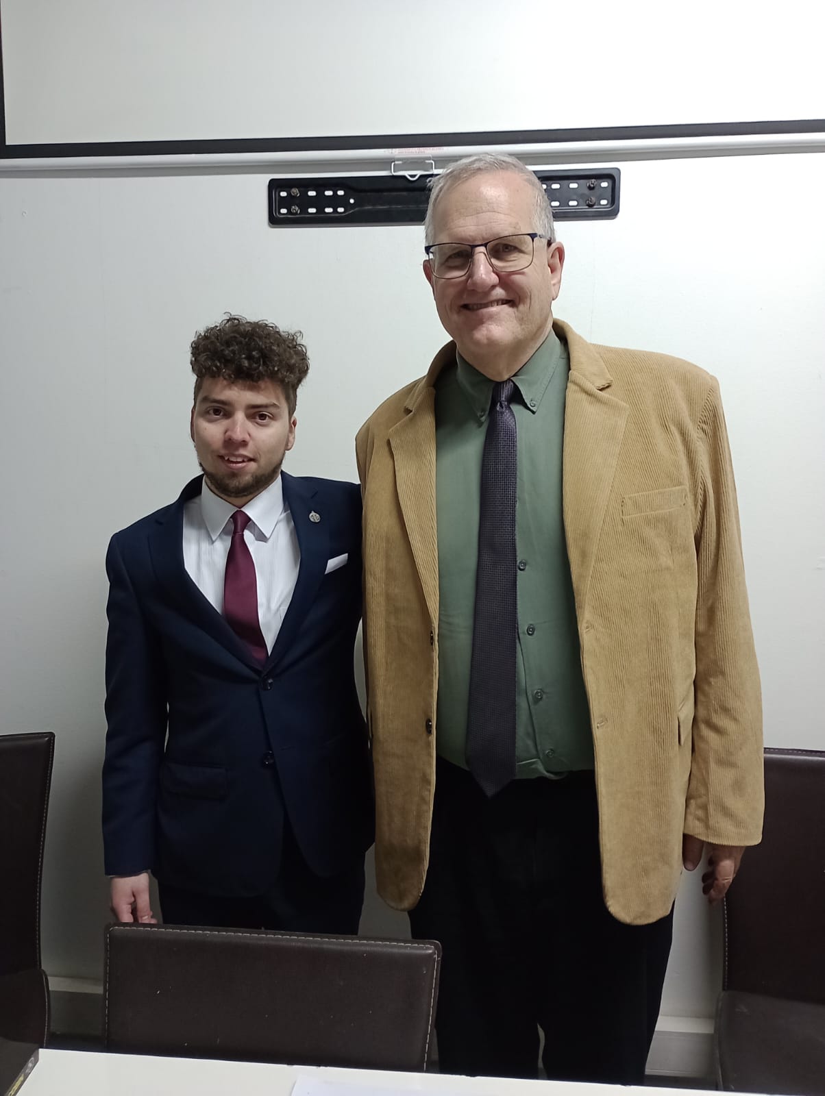 Dr. Cobin and Marcelo Brante